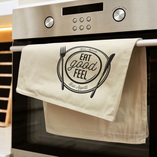 Printed Tea Towels Lifestyle